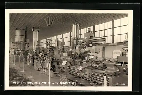 AK Berlin, Deutsche Industrie-Ausstellung 1953 - Maschinenbau