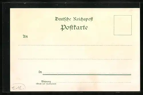 Lithographie Leipzig, Sächsisch Thüringische Industrie- & Gewerbe-Ausstellung 1897, Tiroler Bergfahrt
