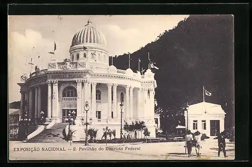 AK Rio de Janeiro, Exposicao Nacional, Pavilhao do Districto Federal