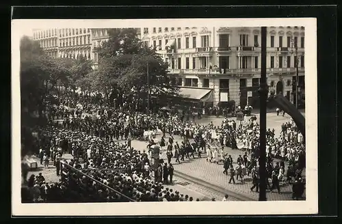 AK Wien, X. Deutsches Bundes Sängerfest, Festzug
