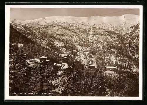 AK Abetone, Panorama im Winter