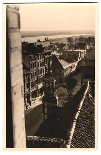 12 Fotografien Foto-Apel, Meissen, Ansicht Meissen, Blick über die Stadt, Kirche, Stadttor, Strassenansichten u.a.