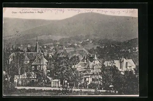 AK Ober-Schreiberhau i. Rsgb., Teilansicht