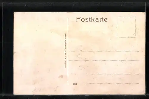 AK Aschaffenburg, Schloss neben dem Main