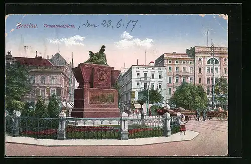 AK Breslau, Tauentziehenplatz