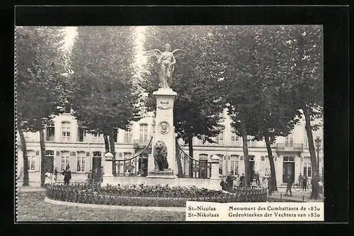 AK St-Nicolas, Monument des Combattants de 1830