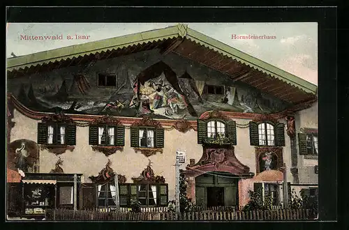 AK Mittenwald a. Isar, Hornsteinerhaus