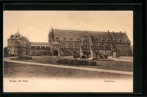 AK Goslar am Harz, Kaiserhaus