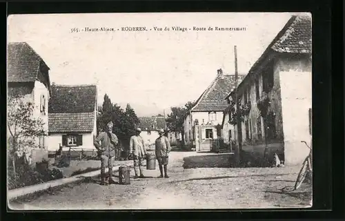 AK Roderen, Route de Rammersmatt