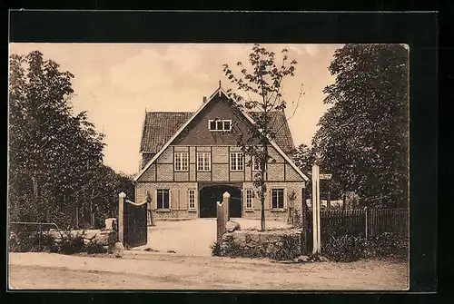AK Hoisdorf, Ferienheim Junghorst der Pädagogischen Vereinigung von 1905