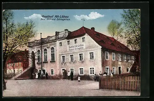 AK Löbau, Gasthof Alt-Löbau
