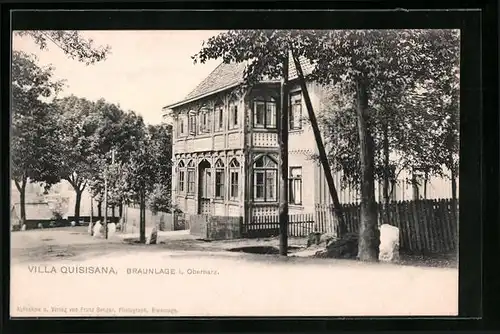 AK Braunlage /Oberharz, Hotel-Pension Villa Quisisana