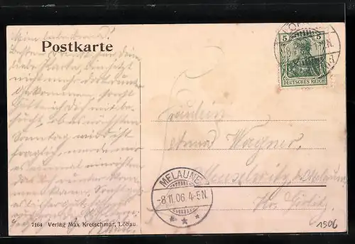 AK Löbau-Neustadt, Mathildenstrasse