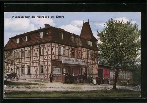 AK Erfurt, Kurhaus Schloss Haarberg