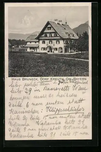 AK Dorf Kreuth, Haus Bruneck