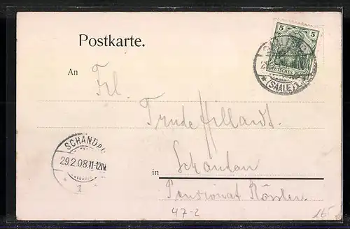 AK Studentenwappen der S. P. K.