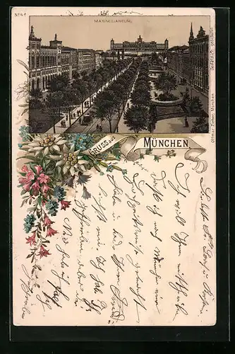 Lithographie München, Maximilianeum