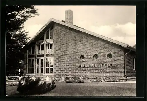 AK Dierhagen, Ansicht des Ferienheims des VE Wohnungsbaukombinates Rostock