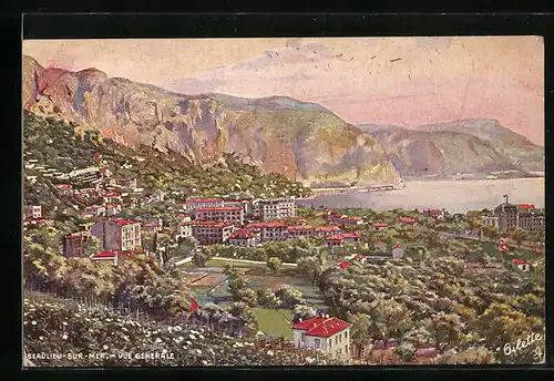 AK Beaulieu-Sur-Mer, Vue Generale