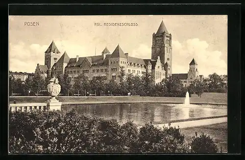 AK Posen, Königliches Residenzschloss