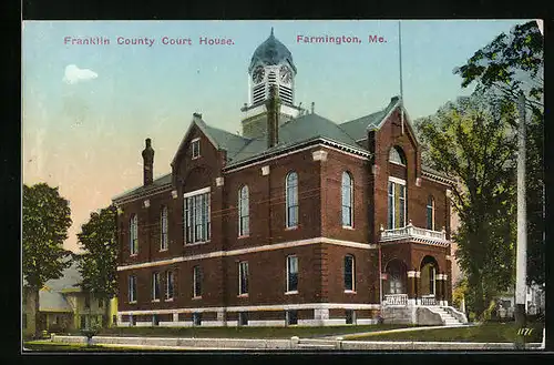 AK Farmington, ME, Franklin Country Court House