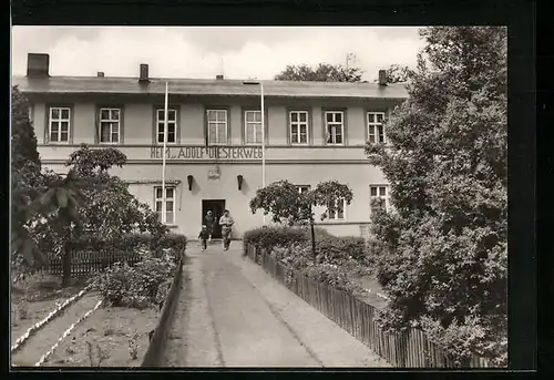 AK Lubmin, FDGB-Erholungsheim Adolf Diesterweg