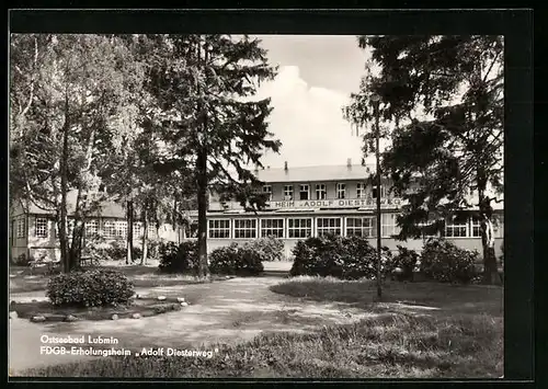 AK Lubmin, FDGB-Erholungsheim Adolf Diesterweg