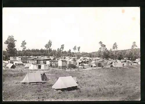 AK Neudorf /Harz, Zeltplatz am Höhenluftkurort