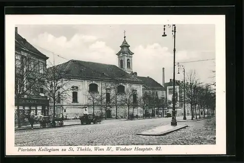 AK Wien, Piaristen Kollegium zu St. Thekla, Wiedner Hauptstrasse 82