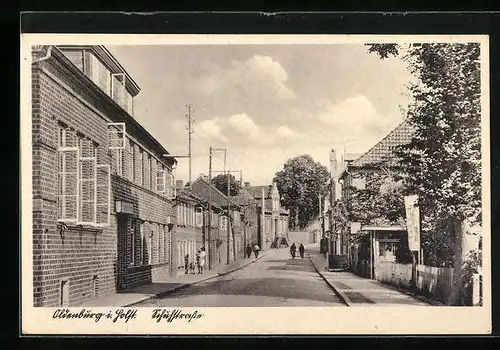 AK Oldenburg /Holstein, Blick in Schulstrasse