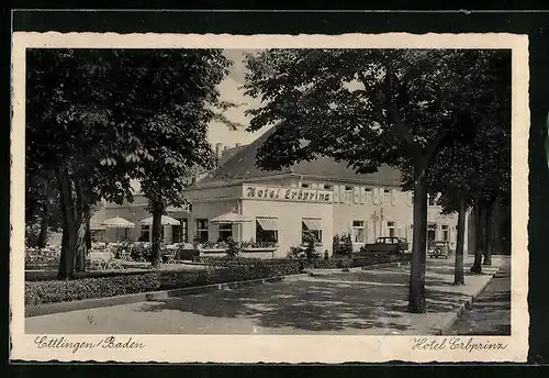 AK Ettlingen, Hotel Erbprinz