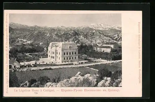 AK Cettigné, La Légation Russe