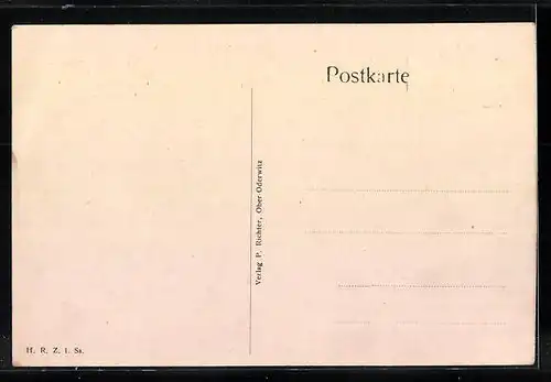 AK Grossschweidnitz /O.-L., Duncan`s Leinenindustrie AG, Gebäudeansicht, Ortspartie