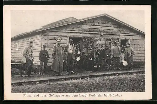 AK Puchheim, Kriegsgefangene im Lager Puchheim