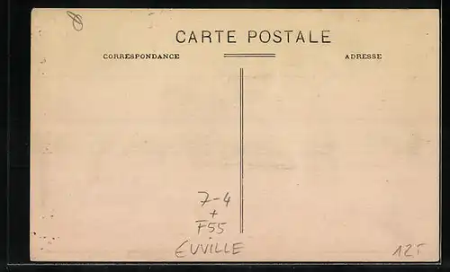 AK Euville, Exploitation Fevre et Cie Carrieres Communales