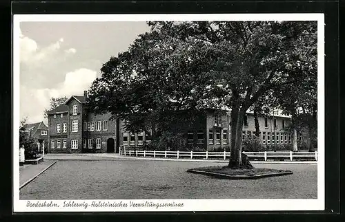 AK Bordesholm, am Schleswig-Holsteinischen Verwaltungsseminar