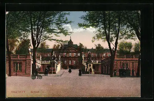 AK Rastatt, Fassade des Schlosses