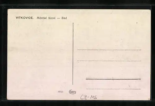 AK Vitkovice, Mestke Lazne, Bad
