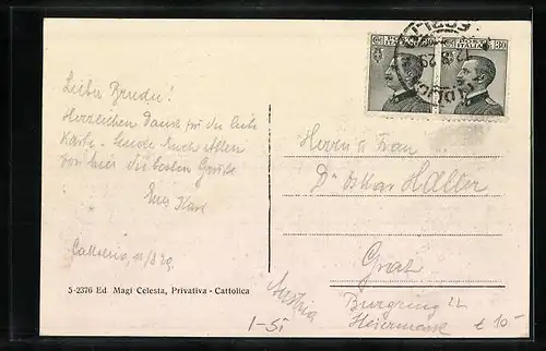 AK Cattolica, Saluti dalla Spiaggia, Badegäste am Strand