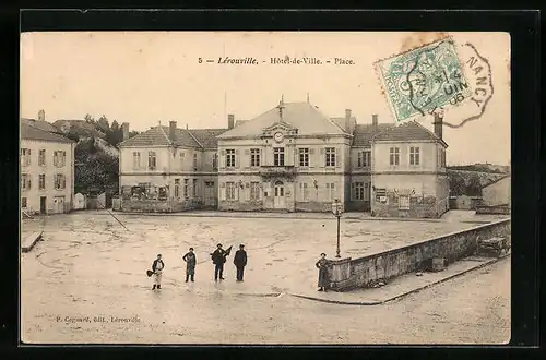 AK Lerouville, Hotel de Ville, Place