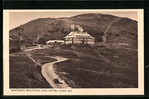 AK Soultz-Haut-Rhin, Grosser Belchen und das Hotel