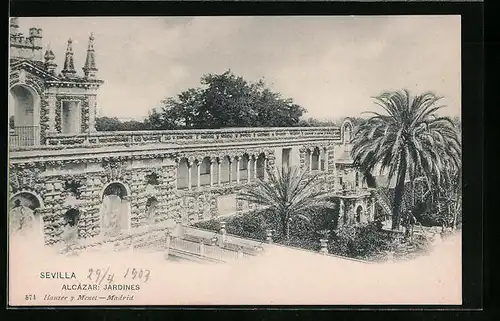 AK Sevilla, Alcazar, Jardines