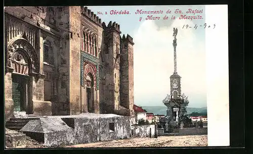AK Cordoba, Monumento de Sn. Rafael y Muro de la Mezquita
