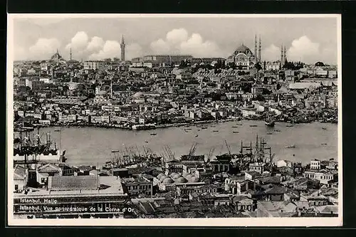 AK Istanbul, Vue panoramique de la Corne d`Or