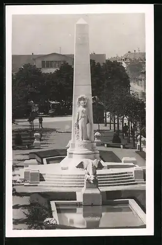 AK Mulhouse, Monument aux Morts