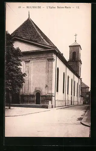 AK Mulhouse, l'Eglise Sainte-Marie