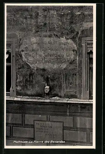 AK Mulhouse, la Pierre des Bavardes