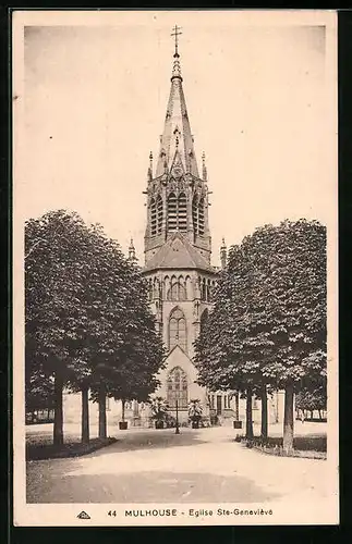 AK Mulhouse, Eglise Ste-Geneviève