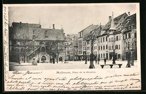 AK Mulhouse, Place de la Réunion