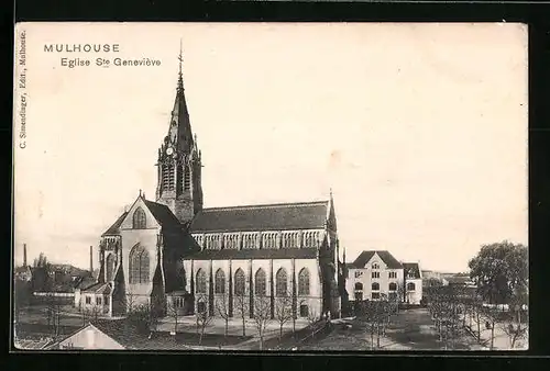 AK Mulhouse, Eglise Ste Geneviève